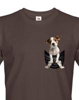 Pánské tričko jack russel teriér v kapsičce - kvalitní tisk a rychlé dodání
