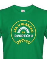 Pánské tričko Jak u blbečků na dvorečku
