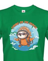 Pánské tričko Ježek parašutista