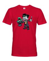 Pánské tričko Joker kouzelník -  tričko pro milovníky humoru a filmů