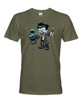 Pánské tričko Joker kouzelník -  tričko pro milovníky humoru a filmů