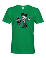Pánské tričko Joker kouzelník -  tričko pro milovníky humoru a filmů