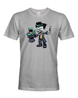 Pánské tričko Joker kouzelník -  tričko pro milovníky humoru a filmů