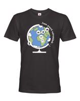 Pánské tričko Jsem prostě světoběžník - skvělý dárek pro všechny turisty