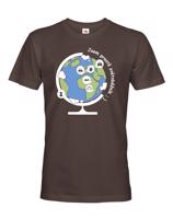 Pánské tričko Jsem prostě světoběžník - skvělý dárek pro všechny turisty