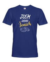 Pánské tričko Jsem skoro ženich - Skvělý dárek na rozloučenou se svobodou