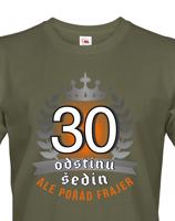 Pánské  tričko k 30. narozeninám - ideální dárek k 30. narozeninám