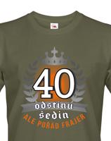 Pánské  tričko k 40. narozeninám - ideální dárek k 40. narozeninám