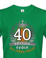 Pánské  tričko k 40. narozeninám - ideální dárek k 40. narozeninám