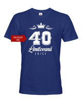 Pánské tričko k 40. narozeninám Limitovaná edice - dárek na 40. narozeniny