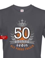 Pánské  tričko k 50. narozeninám - ideální dárek k 50. narozeninám