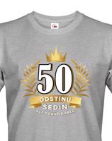 Pánské  tričko k 50. narozeninám - ideální dárek k 50. narozeninám