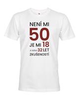 Pánske tričko k 50 narozeninám
