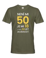 Pánske tričko k 50 narozeninám