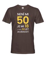 Pánske tričko k 50 narozeninám