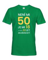 Pánske tričko k 50 narozeninám