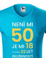 Pánske tričko k 50 narozeninám