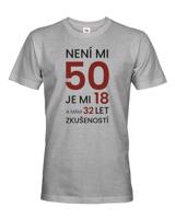 Pánske tričko k 50 narozeninám