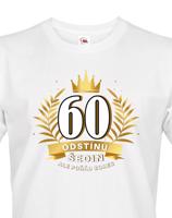 Pánské  tričko k 60. narozeninám - ideální dárek k 60. narozeninám