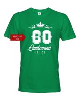 Pánské tričko k 60. narozeninám Limitovaná edice - dárek na 60. narozeniny