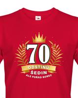 Pánské  tričko k 70. narozeninám - ideální dárek k 70. narozeninám