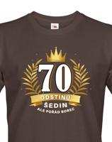 Pánské  tričko k 70. narozeninám - ideální dárek k 70. narozeninám