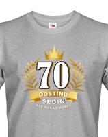 Pánské  tričko k 70. narozeninám - ideální dárek k 70. narozeninám