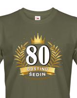 Pánské  tričko k 80. narozeninám - ideální dárek k 80. narozeninám