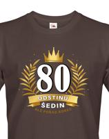 Pánské  tričko k 80. narozeninám - ideální dárek k 80. narozeninám