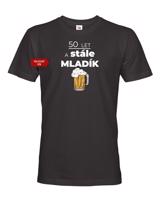 Pánské tričko k narozeninám - 50 let a stále mladík