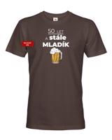 Pánské tričko k narozeninám - 50 let a stále mladík
