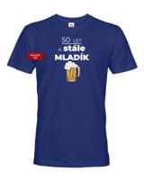 Pánské tričko k narozeninám - 50 let a stále mladík