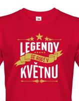 Pánské tričko k narozeninám Legendy se rodí