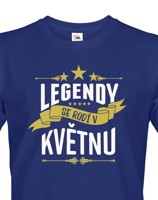 Pánské tričko k narozeninám Legendy se rodí