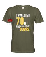 Pánské tričko k narozeninám trvalo 70 let než jsem začal vypadat takhle skvěle