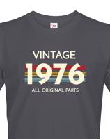Pánské tričko k narozeninám - Vintage all original parts