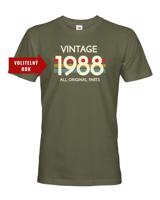 Pánské tričko k narozeninám - Vintage all original parts