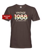 Pánské tričko k narozeninám - Vintage all original parts
