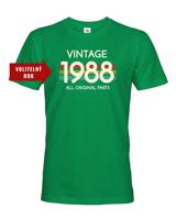 Pánské tričko k narozeninám - Vintage all original parts