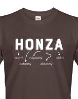 Pánské tričko k svátku s jménem Honza