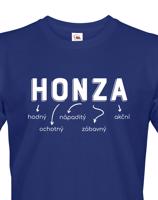 Pánské tričko k svátku s jménem Honza