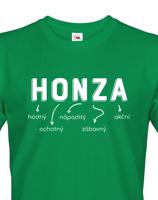 Pánské tričko k svátku s jménem Honza