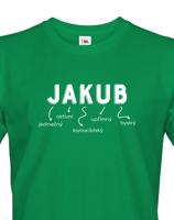 Pánské tričko k svátku s jménem  Jakub
