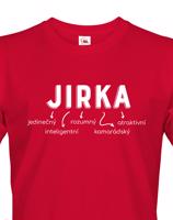 Pánské tričko k svátku s jménem Jirka