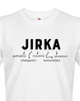 Pánské tričko k svátku s jménem Jirka