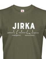 Pánské tričko k svátku s jménem Jirka