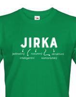 Pánské tričko k svátku s jménem Jirka