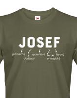Pánské tričko k svátku s jménem Josef