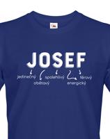 Pánské tričko k svátku s jménem Josef
