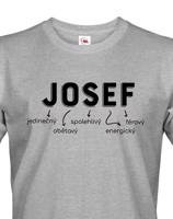 Pánské tričko k svátku s jménem Josef